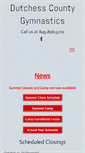 Mobile Screenshot of dutchessgymnastics.com